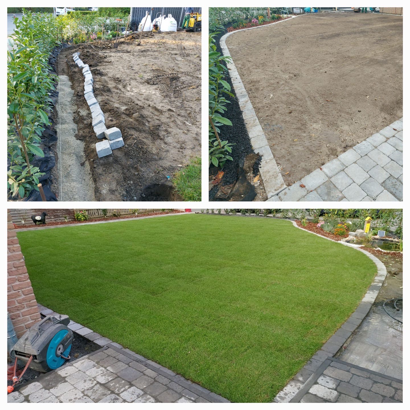 Landscaping work sample